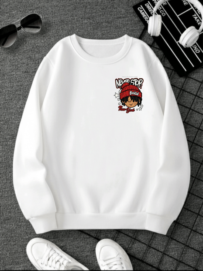 Street Style Baiae Graphic Printed Sweatshirt For Men and Women 2