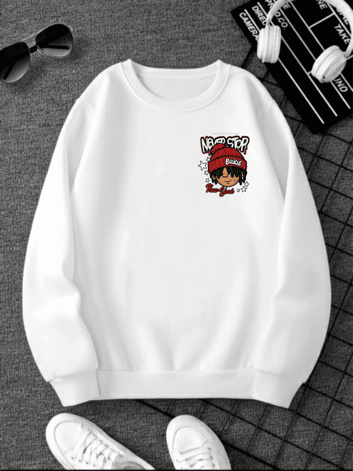 Street Style Baiae Graphic Printed Sweatshirt For Men and Women 1