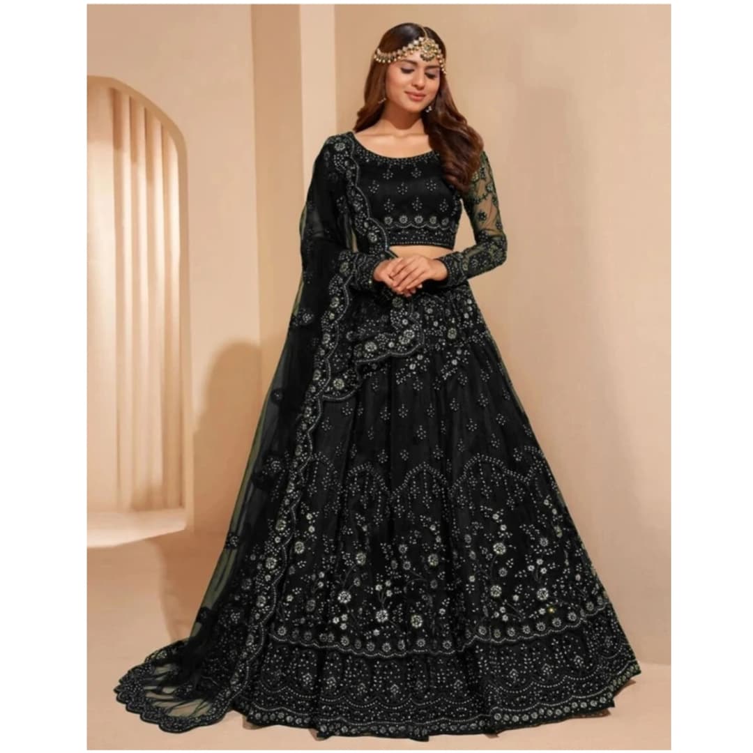 Awafu Semi Stitched Lehenga Choli