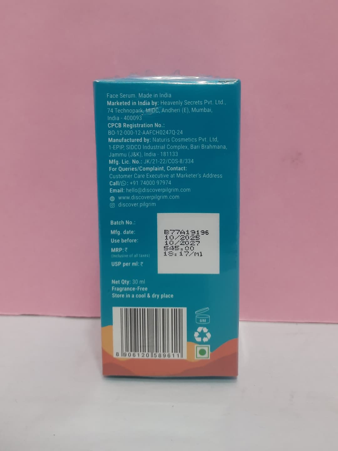 Pilgrims
10% Vitamin c face serum 1