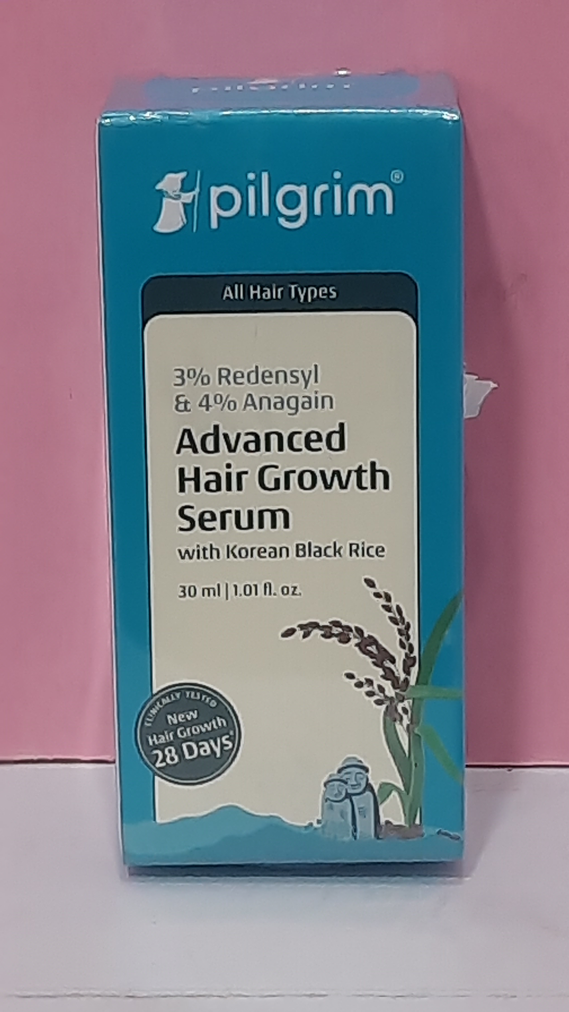 Pilgrim advanced hair growth serum 1