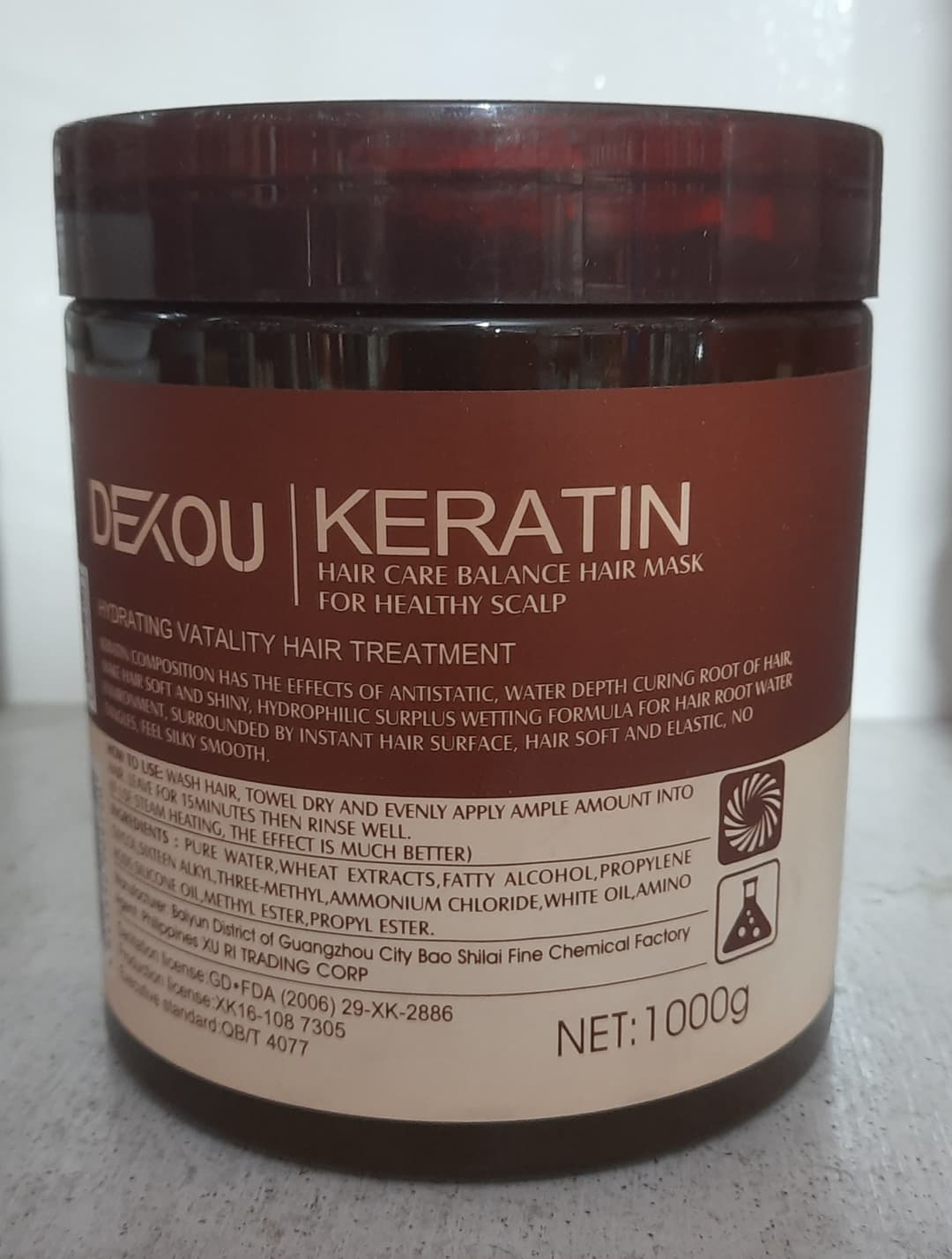 Dexue keratain treatment
