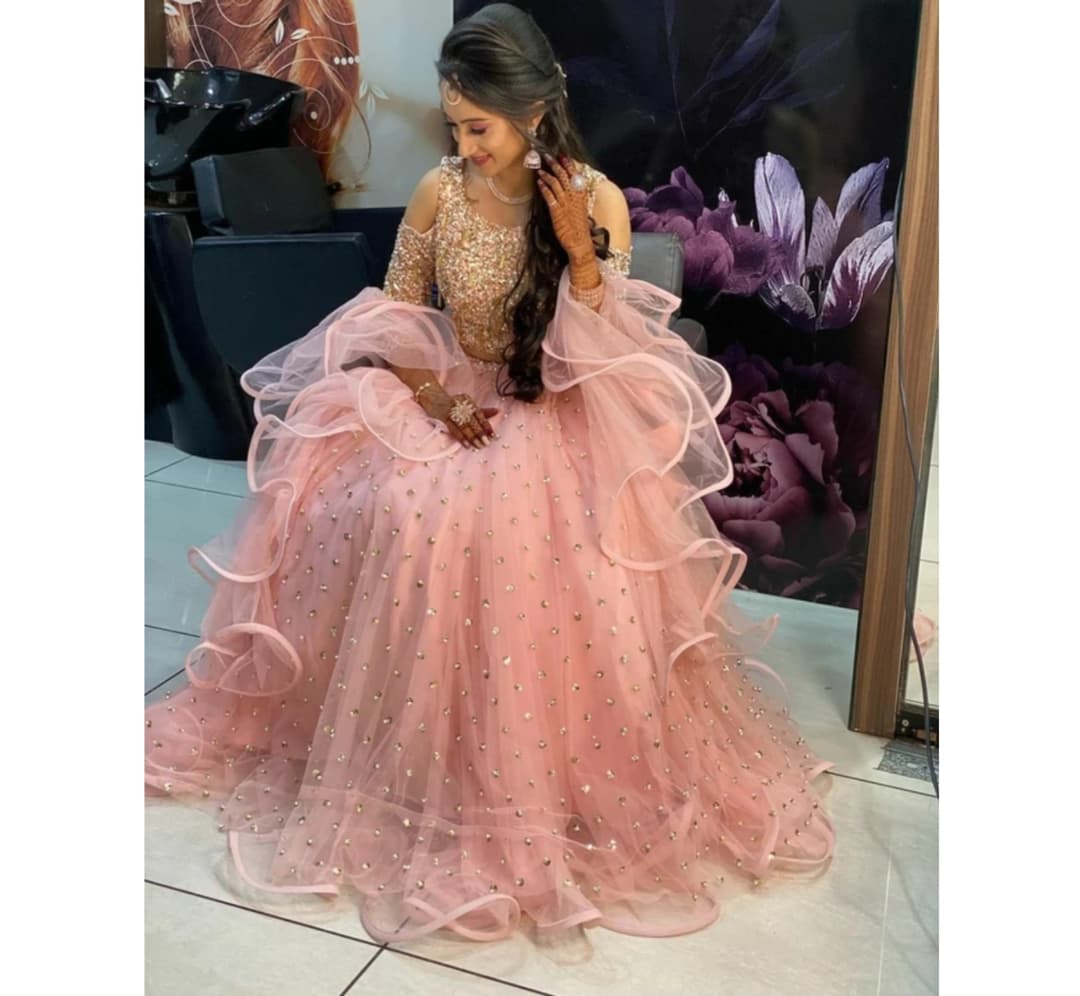 Embellished Semi Stitched Lehenga Choli 2