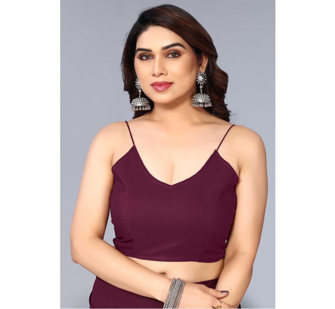 Awafu Embellished Striped Satin Saree 4