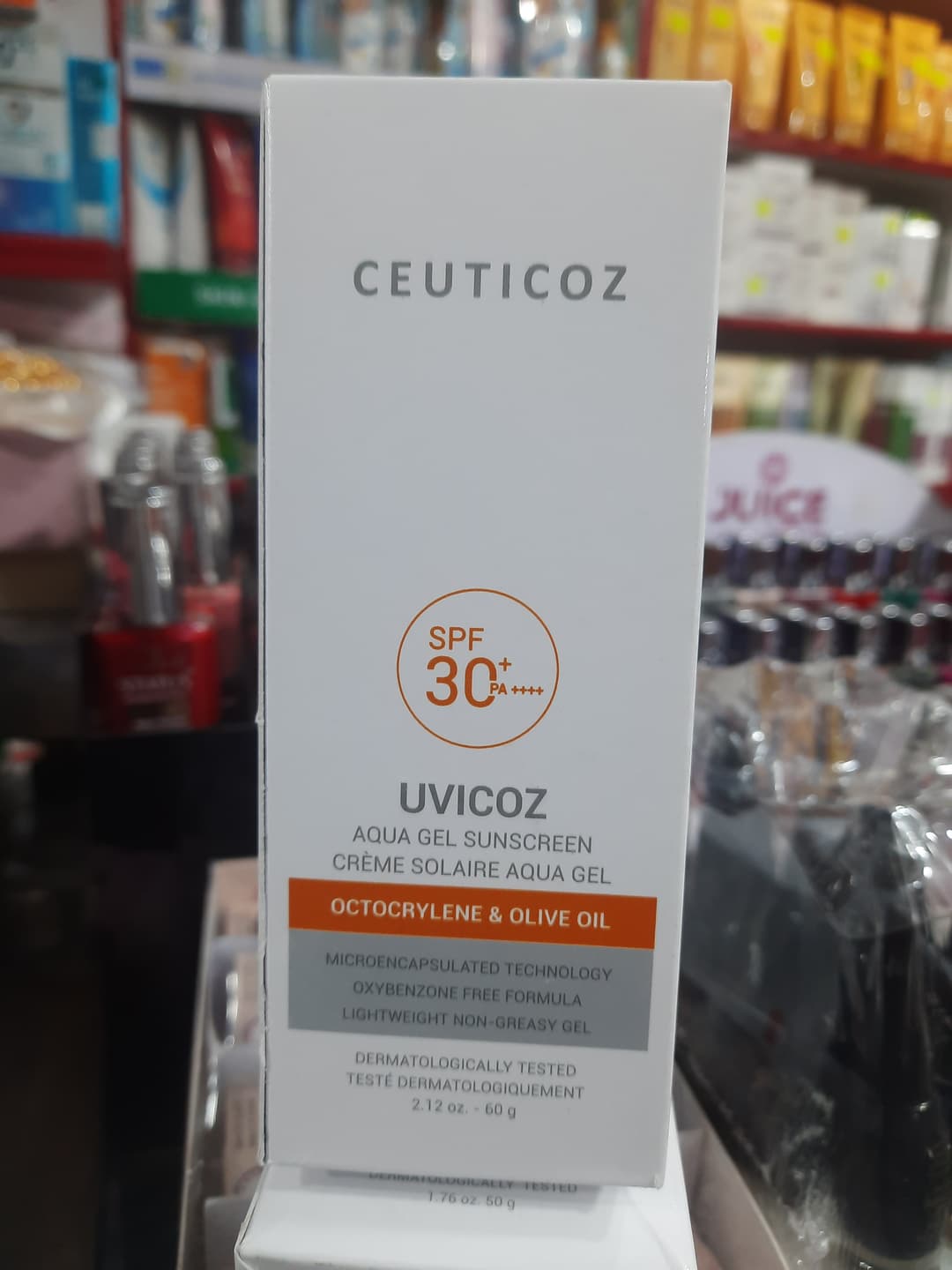 Ceuticoz spf 30 aqua gel suncreen