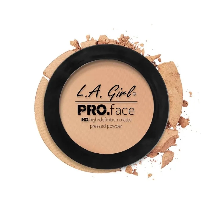 L.A. GIRL PRO Face Powder | 7g | Compact Powder | Designed in USA | Matte Finish | Long Lasting | Oil Control | Pressed Powder - By Allure Cosmetics 1