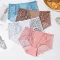 High stretch Lace Fabric with Lingerie Thong Panties 2