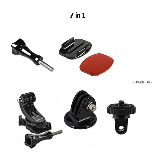Gopro 7 in 1 Toolset Jhook Mount Buckle Clip Screw 1