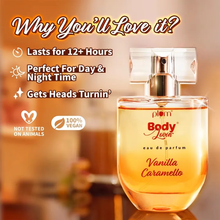 Plum BodyLovin' Vanilla Caramello Eau De Parfum (50ml) 2