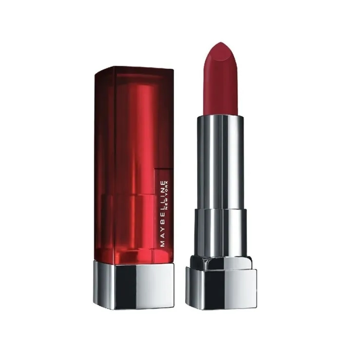 Maybelline New York Color Sensational Creamy Matte Lipstick 695 Divine Wine, 3.9g Ratings 132 Answered Questions 1
