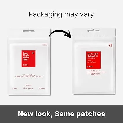 COSRX Acne Pimple Patch Absorbing Hydrocolloid Spot Treatment Fast Healing, Blemish Cover, Three Sizes 2