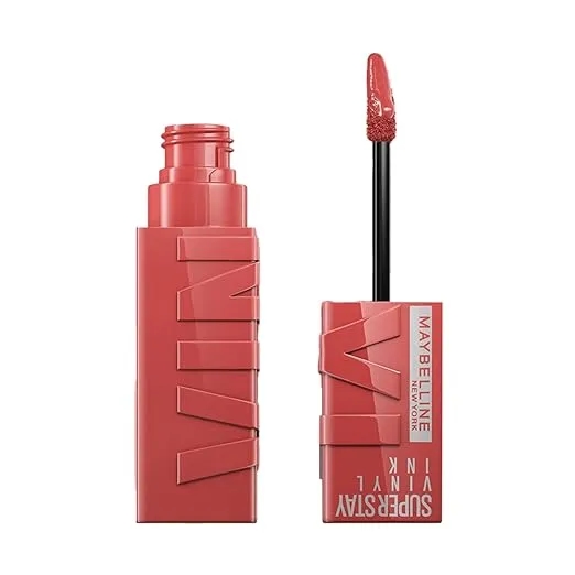 Maybelline New York SuperStay Vinyl Ink Liquid Lipstick Instant Shine & Transfer Proof. SuperStay Vinyl Ink Liquid Lipstick Last Up To 16Hr, Enriched With Vitamin E & Aloe | 4.2ml 1