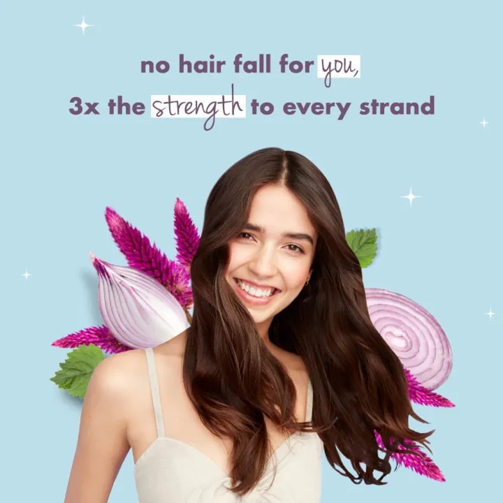 Love Beauty & Planet Onion, BlackSeed & Patchouli Hairfall Control Sulfate Free Shampoo - 400ml 2