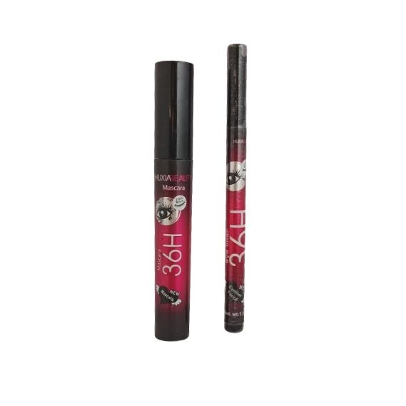 36h black waterproof liquid mascara pack of 1+ 36h eyeliner pack of 1 3
