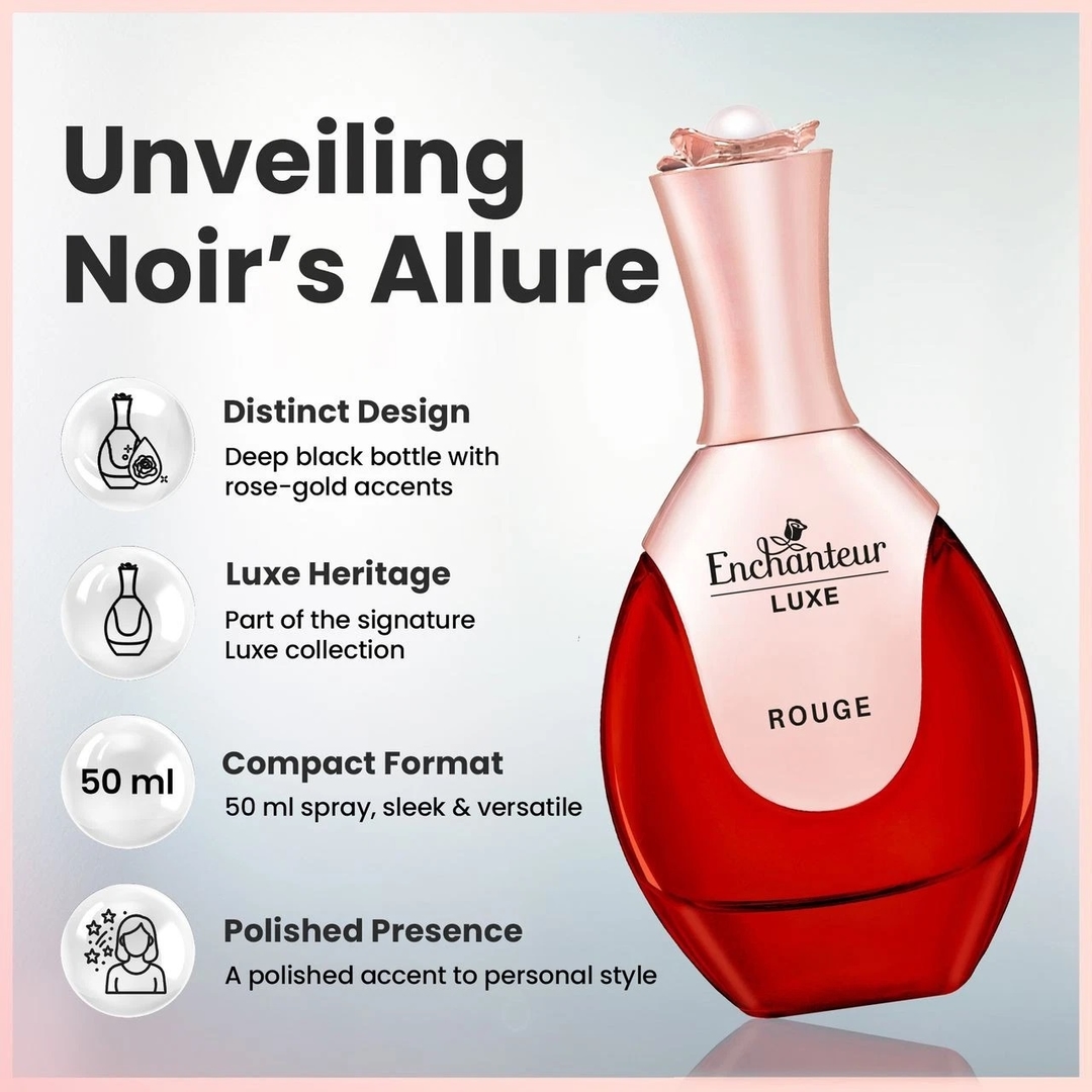 Enchanteur Luxe Perfume EDP (50ml) Rouge 3