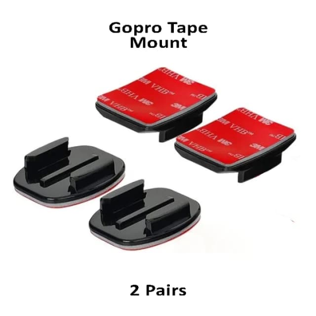 2Pcs Flat Base Mount 3M Vhb Stickers For Gopro Hero Mount and Action Camera