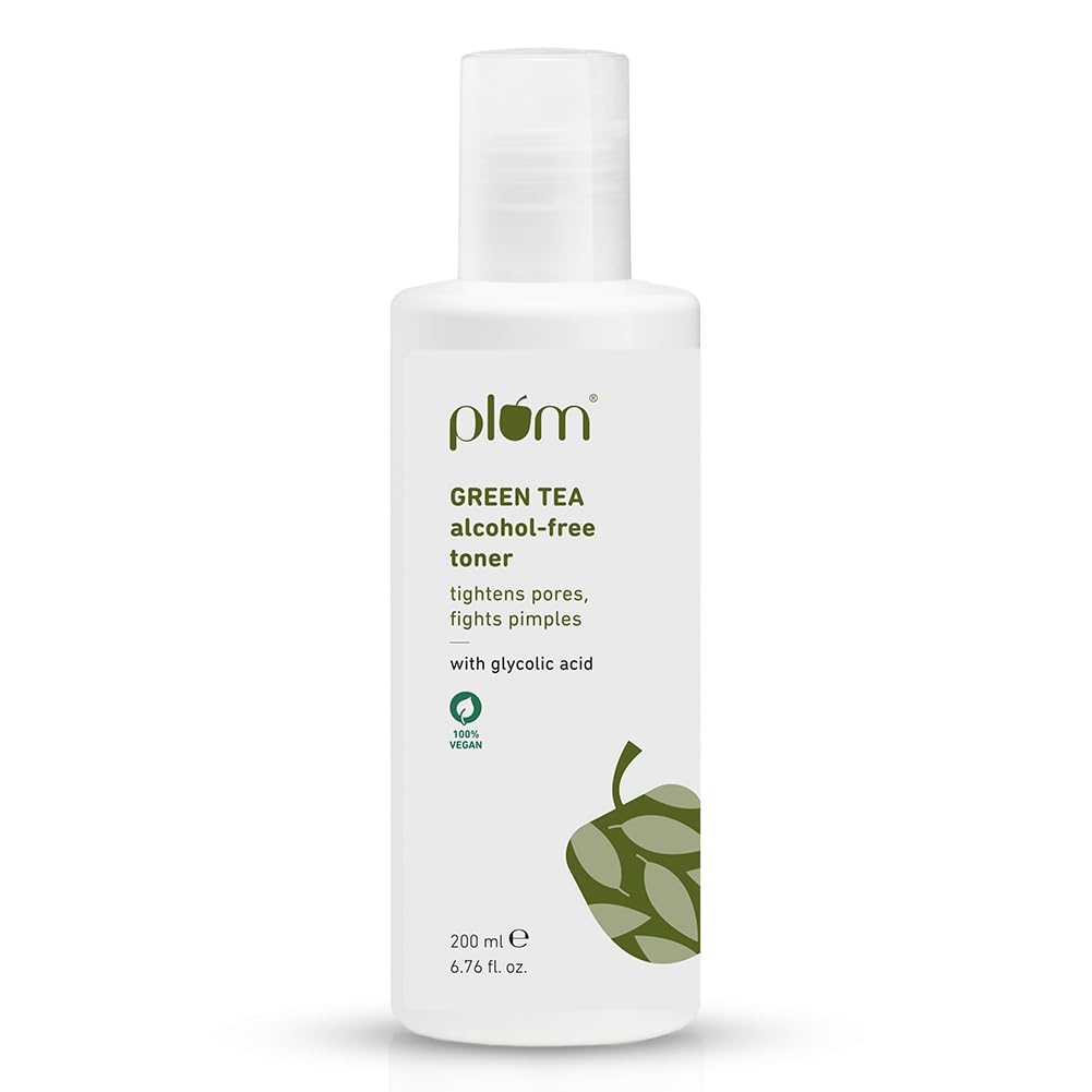 Plum Face Toner for Acne-Prone Skin with Green Tea - 200 ml 1
