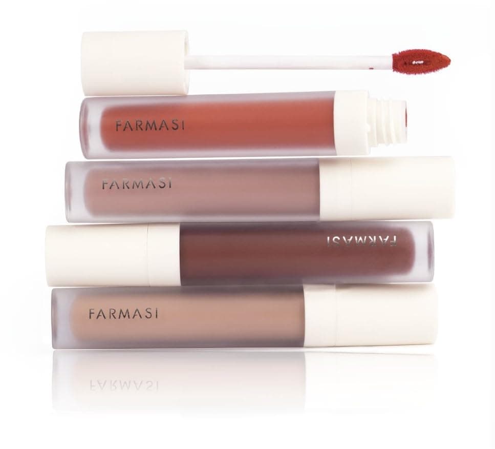 Farmasi Matte Liquid Lipstick - 10 Nude Essence (4ml) 1