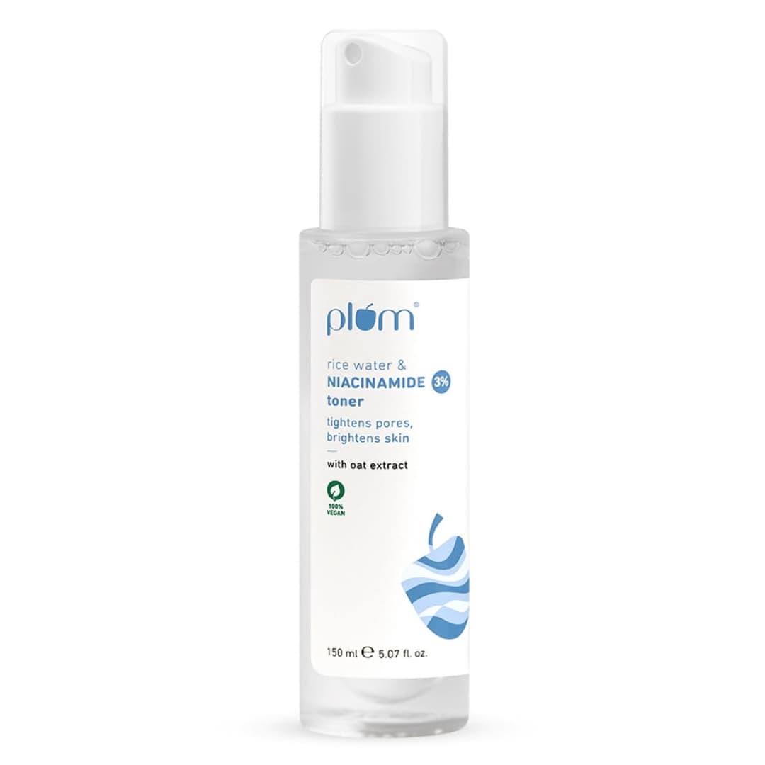 Plum 3% Niacinamide And Rice Water Face Toner 150 ML