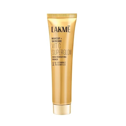 Lakme Makeup+Skincare VitC Superglow Skin Perfecting Primer 30g 2