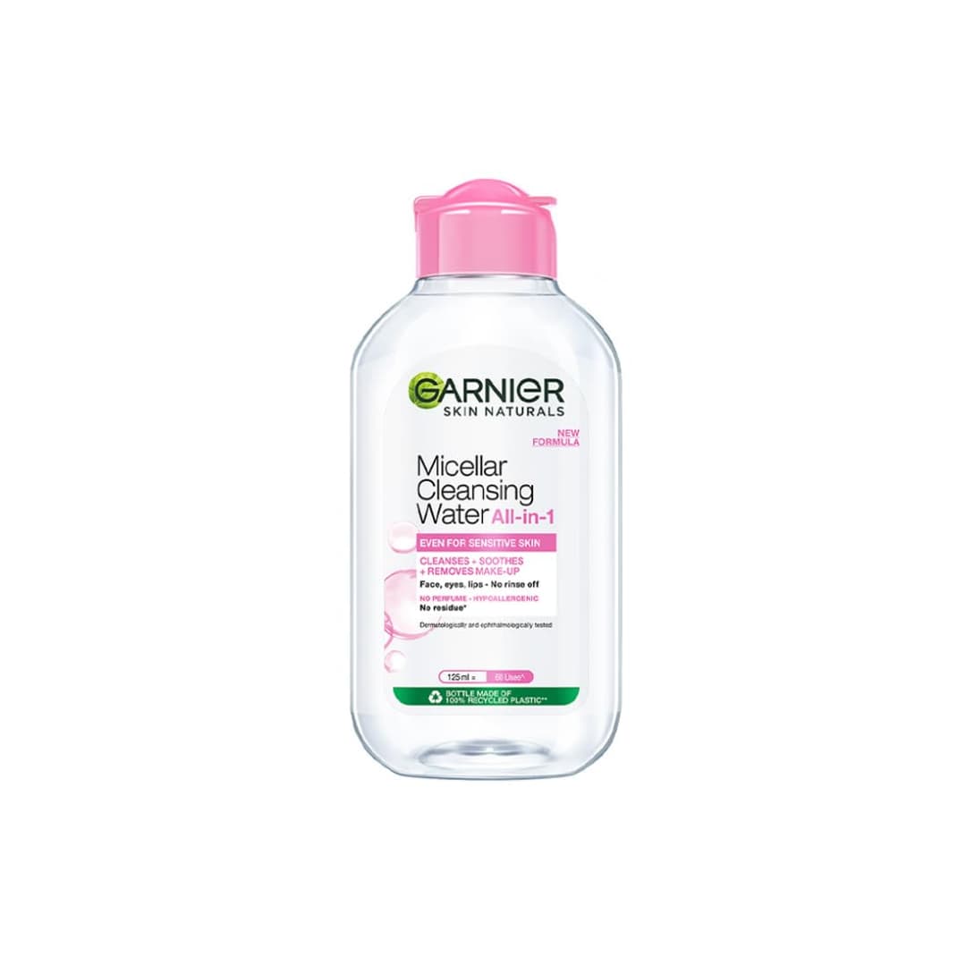Garnier Skin Naturals, Cleansing Water, Hydrating & Soothing, Micellar Cleansing Water, 125 ml 1