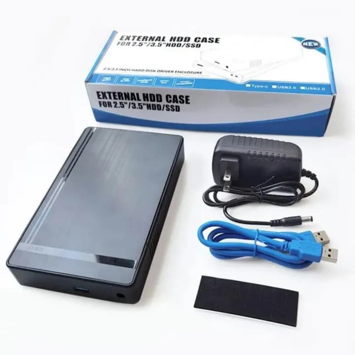 3.5 & 2.5 Inch Sata To Usb 3.0 Hdd Case Hard Disk Case External Hard Drive