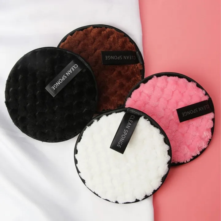 Microfiber Reusable Makeup Removal Sponge Pad 2