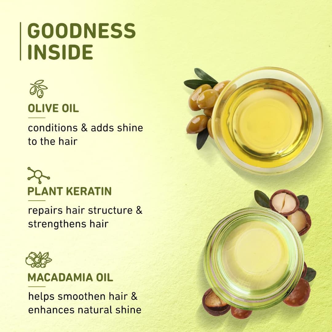 Plum Olive & Plant Keratin Damage Repair Shampoo - 250ml 3