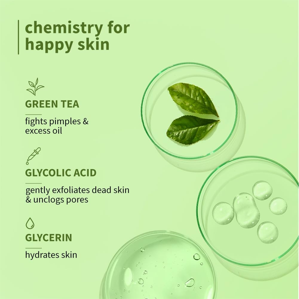 Plum Face Toner for Acne-Prone Skin with Green Tea - 200 ml 4