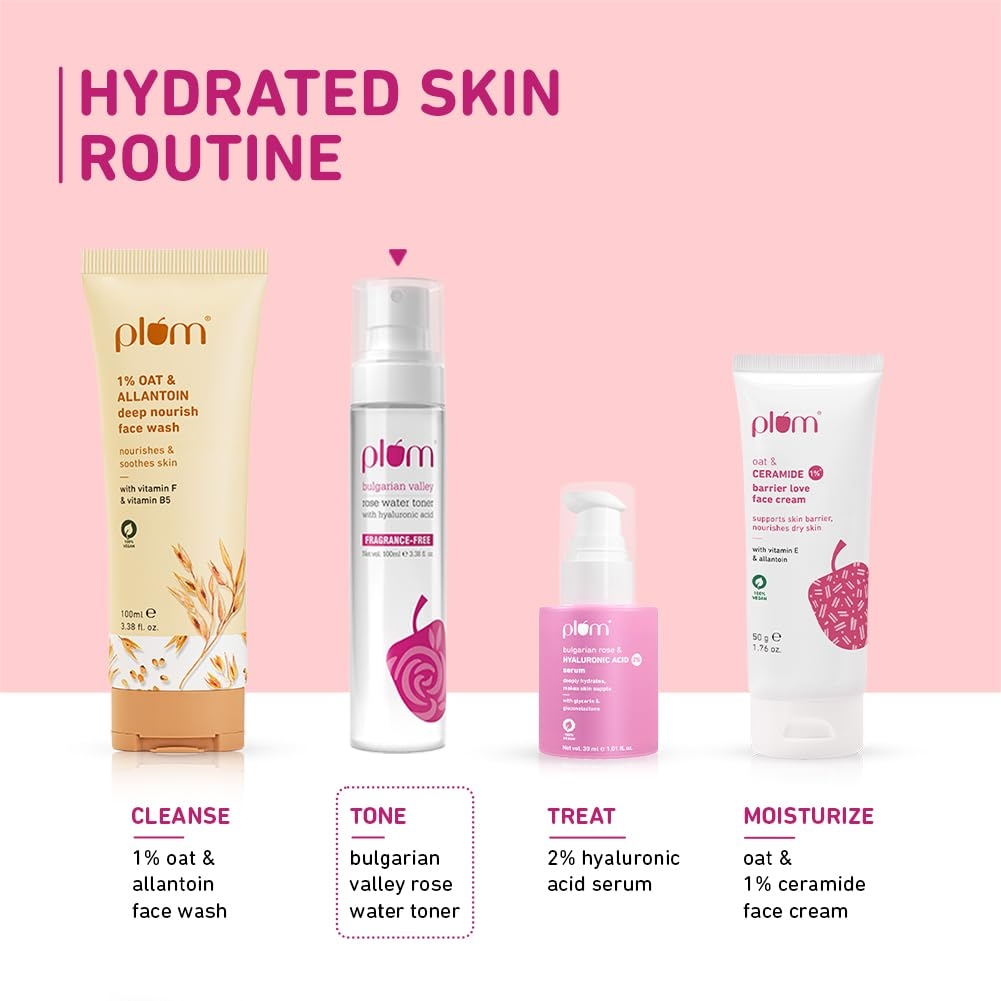 Plum Bulgarian Valley Rose water Toner for Face 7