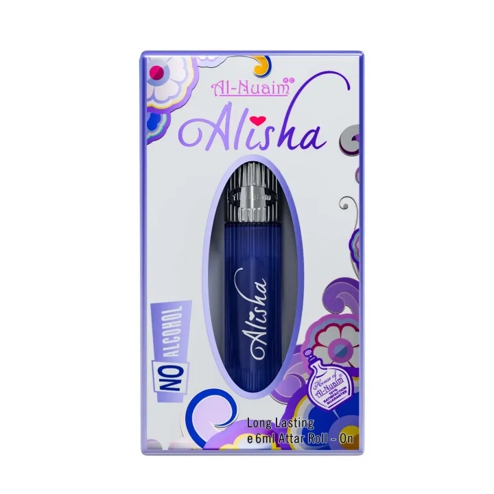 Al Nuaim Alisha Concentrated Perfume Roll On Attar 6ml 3