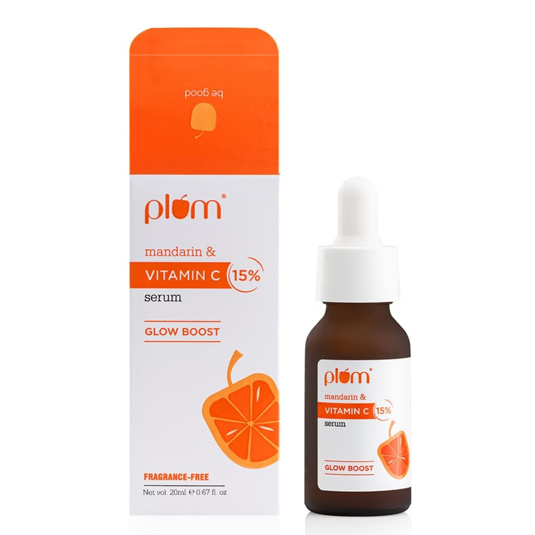 Plum 15% Vitamin C Face Serum with Mandarin for Glowing and Hyperpigmentation 1