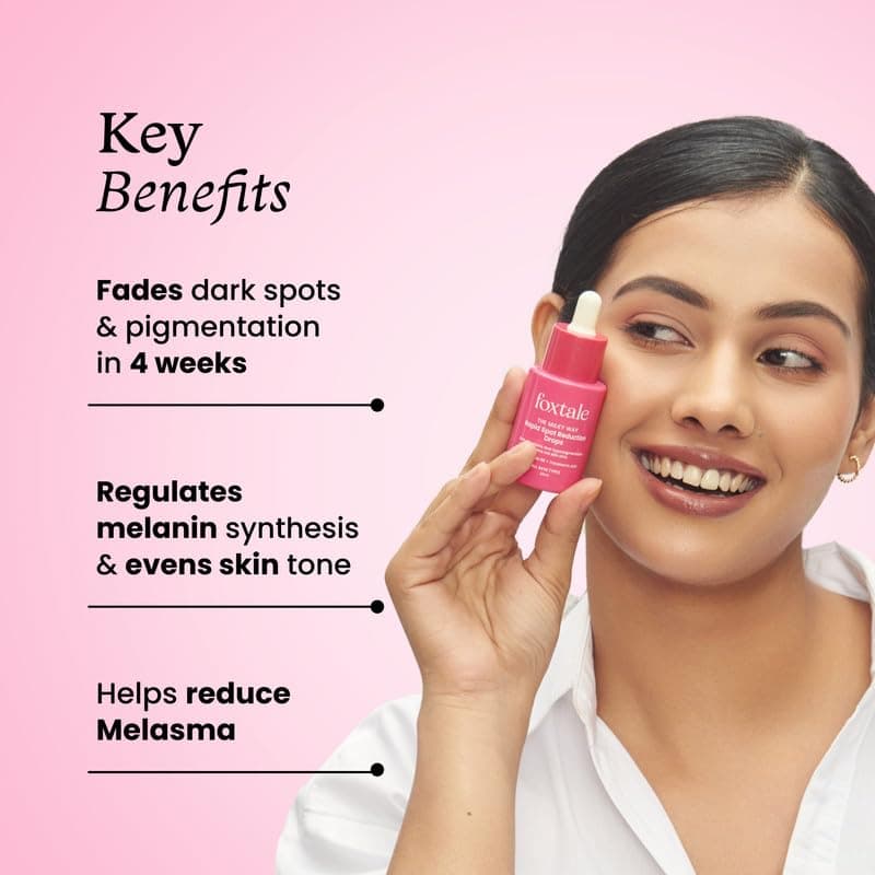 Foxtale Milky Way Rapid Spot Reduction Serum with 3% Tranexamic Acid Serum & Niacinamide 1