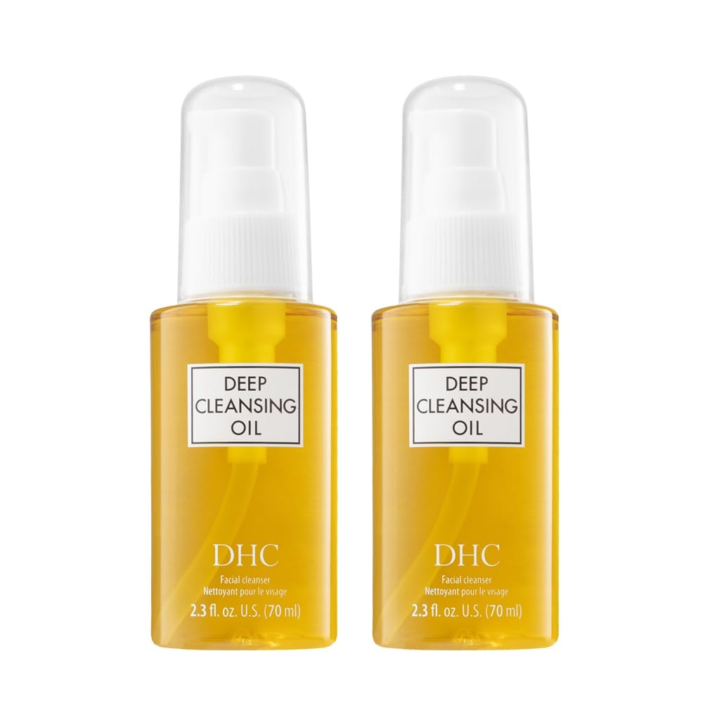 DHC Deep Cleansing Oil, Facial Cleansing Oil, Makeup Remover, Cleanses without Clogging Pores, Residue-Free, Fragrance & Colorant Free (70ml) 1