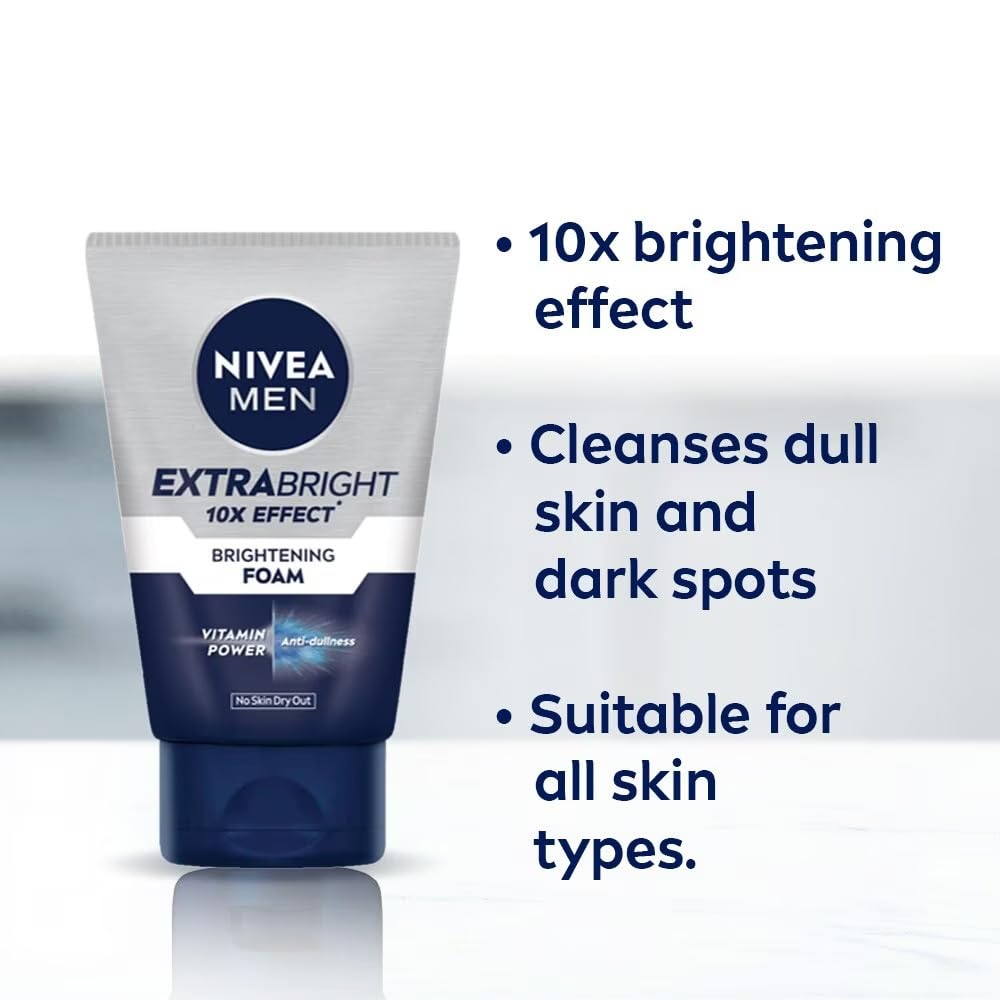 NlVEA Men Brightening Foam 6