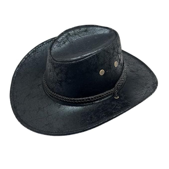 Leatherette Western Hat 2