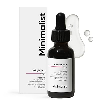 Minimalist Acne Treatment Skincare Kit Routine Kit For Women & Men Face Wash, Serum & Moisturizer Combo 2