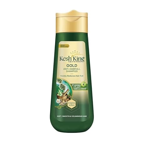 Kesh King Ayurvedic Anti Hairfall Shampoo, 340 ml, for Reduces Hairfall 21 Natural Ingredients With The Goodness Of Aloe Vera, Bhringraja And Amla For Silky, Shiney, Smooth Hair