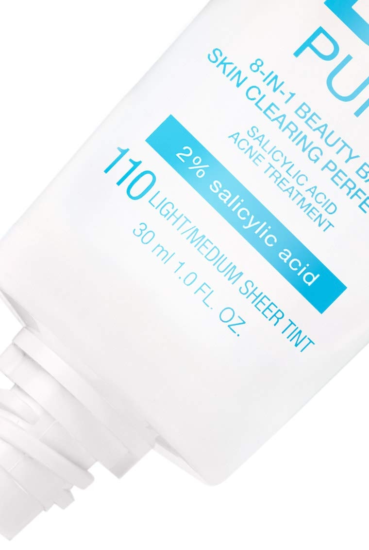 Maybelline Dream Pure Skin Clearing BB Cream, 8-in-1 Skin Perfecting Beauty Balm With 2% Salicylic Acid- Sheer Tint Coverage-Oil-Free- Light/Medium-1 Count 8