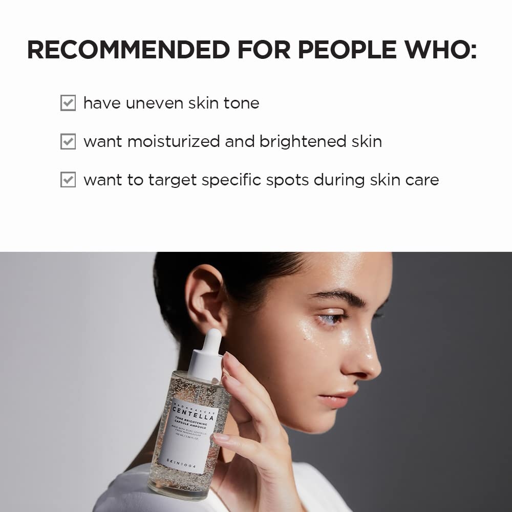 Centella Tone Brightening Capsule Ampoule Serum-100ml | Korean Skincare | Calming, Moisturizing & Brightening for All Skin Types 3