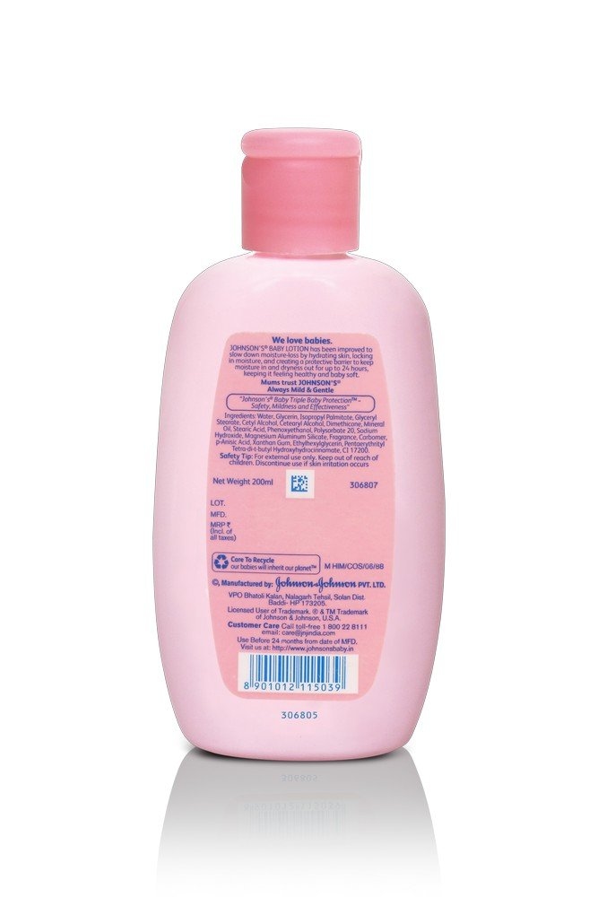 Johnson's Baby Soft Baby Lotion 4