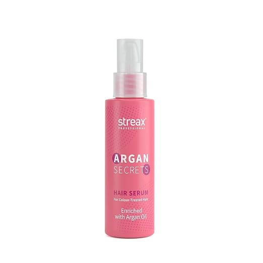Streax Professional Argan Secrets Colour Protect Hair Serum for Women 1