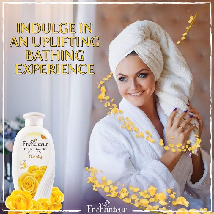 ENCHANTEUR Charming Perfumed Shower Gel - 550 ml 3