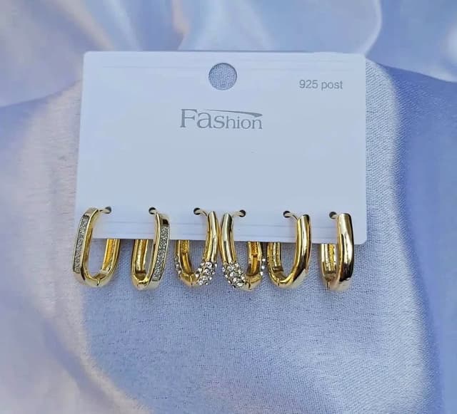 Golden Earrings set