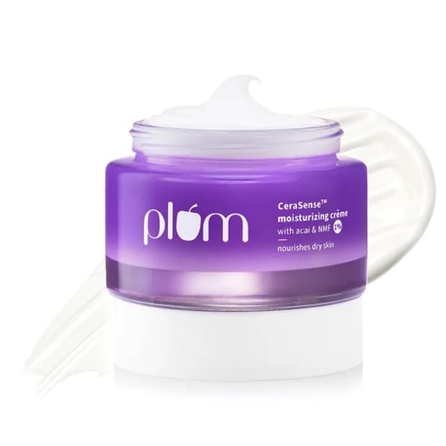 Plum Cerasense Moisturizing Creme for Instant Barrier Repair & 72-Hr Moisturization (50g)