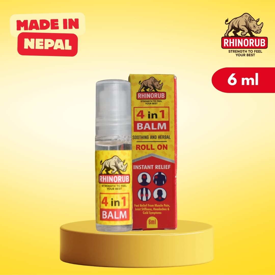 RhinoRub 4 in 1 Roll-On 6ml - Pack of 10 1