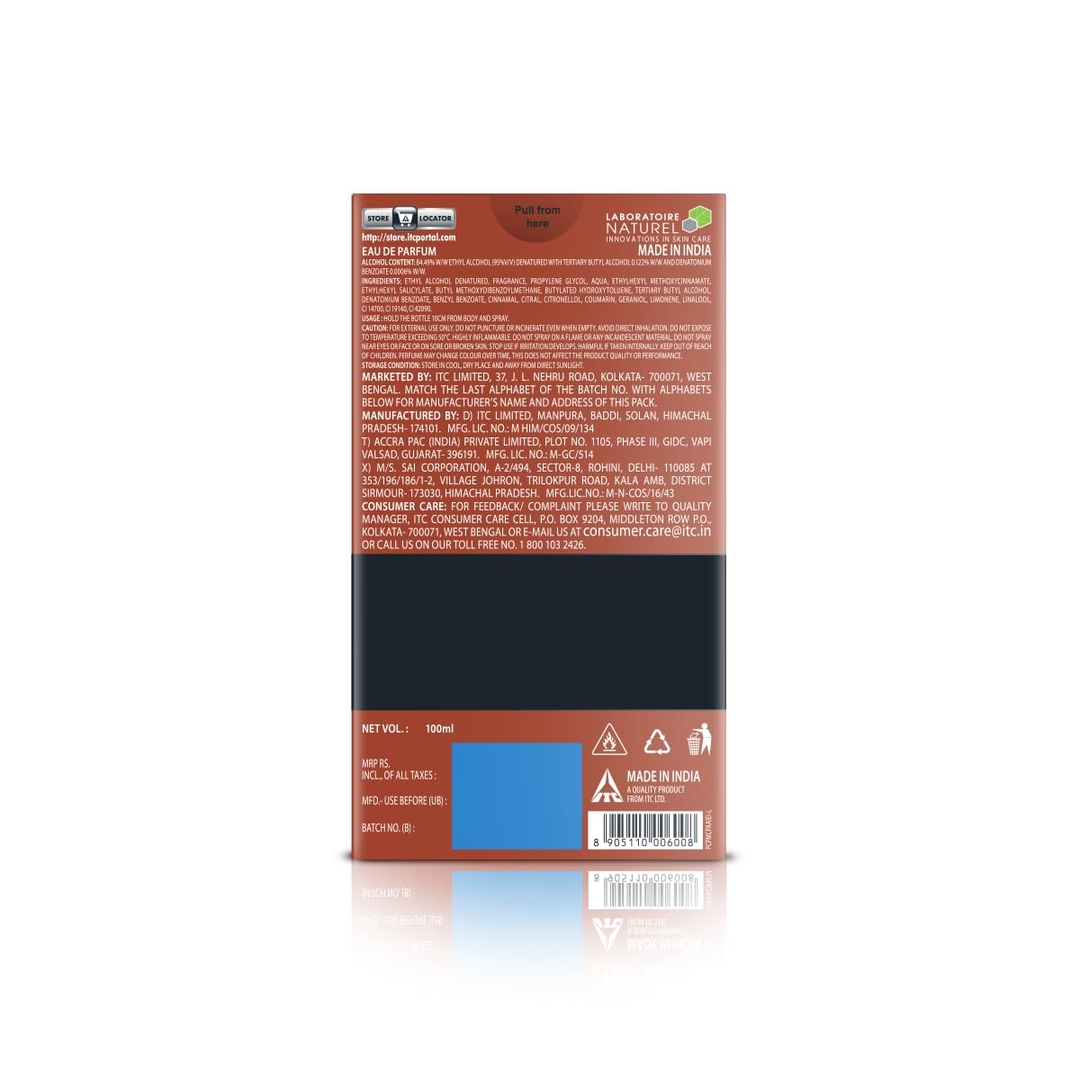 Engaage Perfume for Men - Amber Hues (100ml) 7