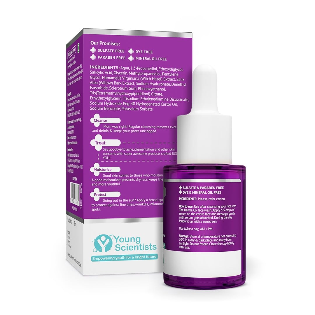 Salicylic Acid Serum Acne with Witch Hazel Day+Night 10