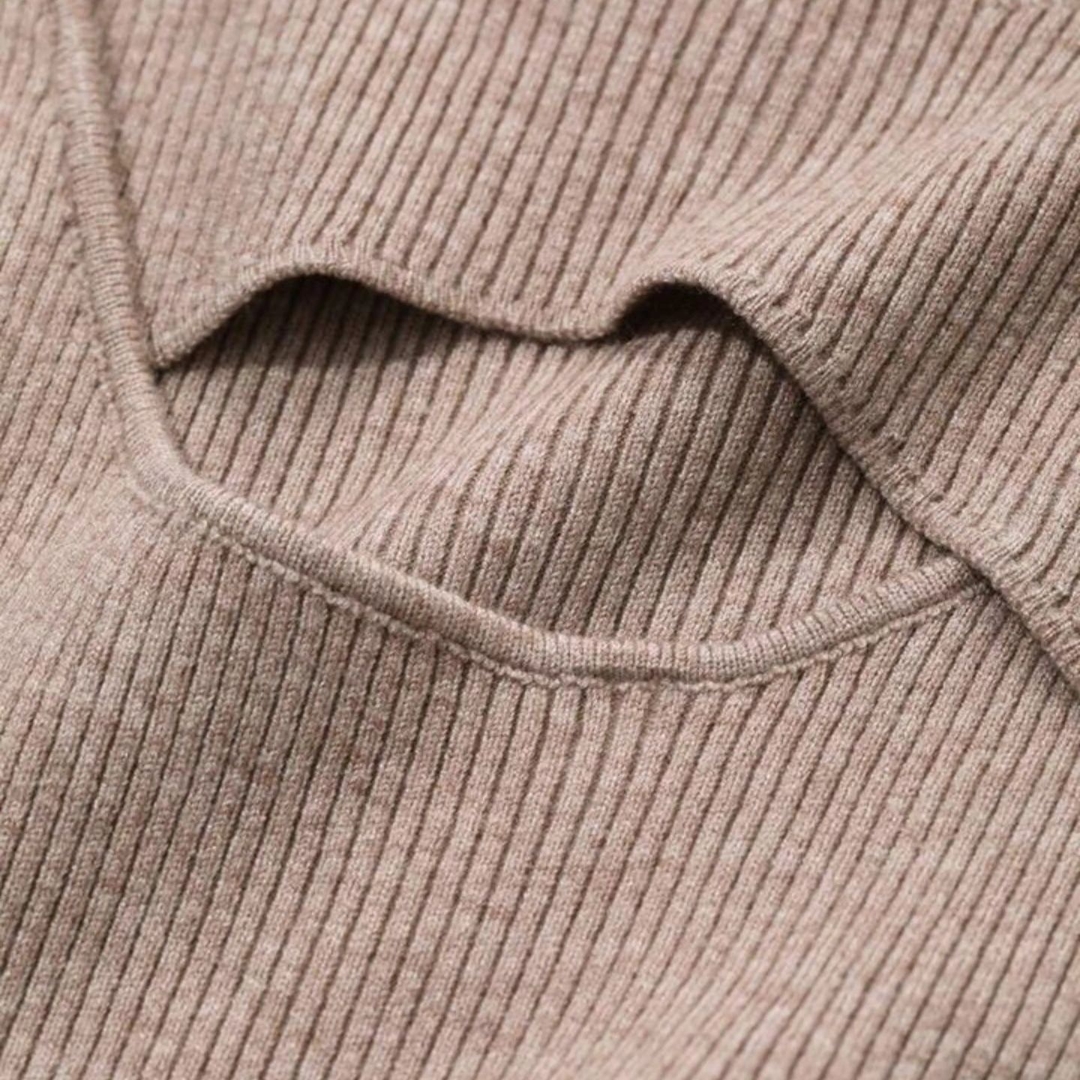 Knit Sweater for Winter Ladies wear Brown color Nepal 4
