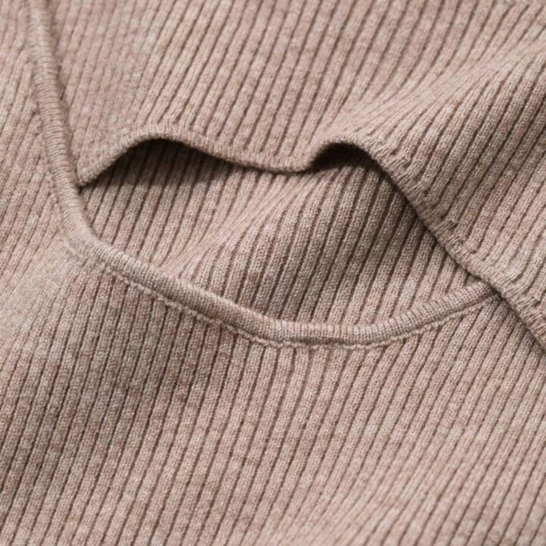 Knit Sweater for Winter Ladies wear Brown color Nepal 3